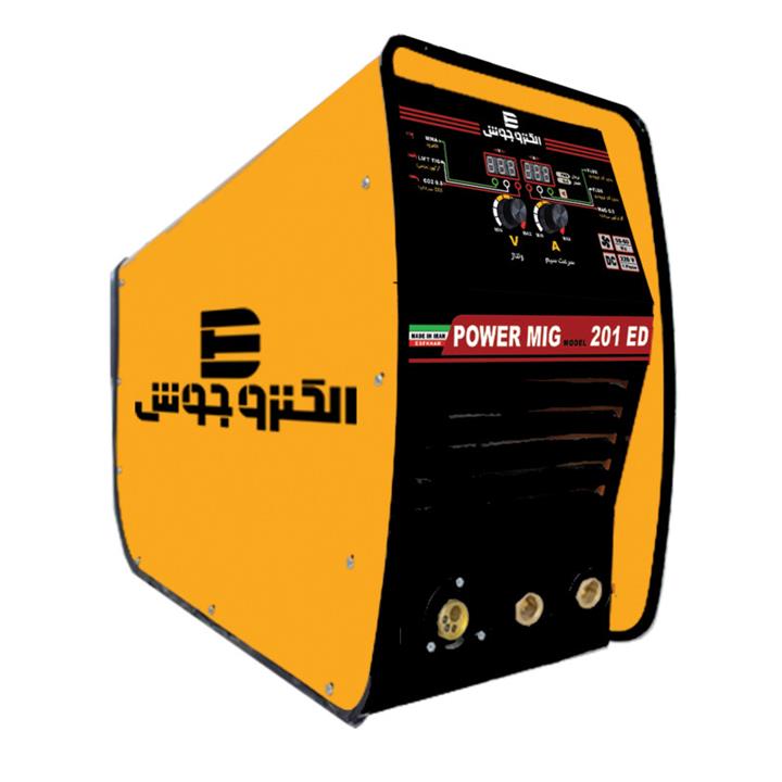 اینورتر جوشکاری 201 آمپر صنایع جوش و برش الکتروجوش اصفهان کرمانی مدل POWER MIG ED